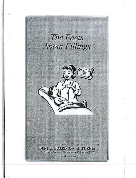 THE FACTS ABOUT FILLINGS